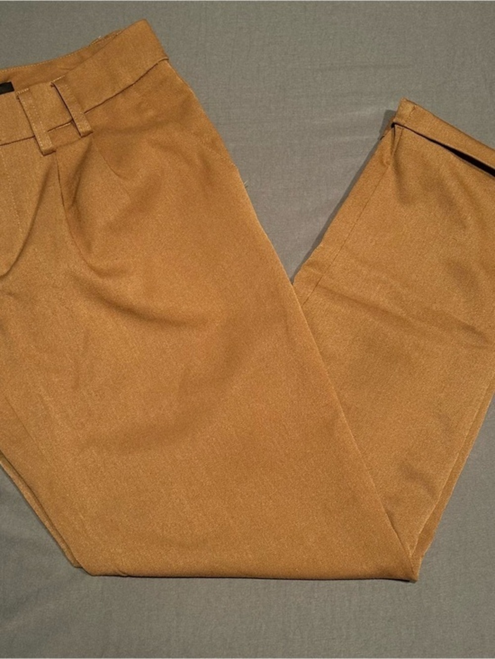 Forever 21 Light Brown Ankle Length Trouser Pants